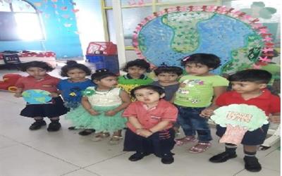 Earth Day Celebrated At Goodwill Kindergarden, Rajapuri 